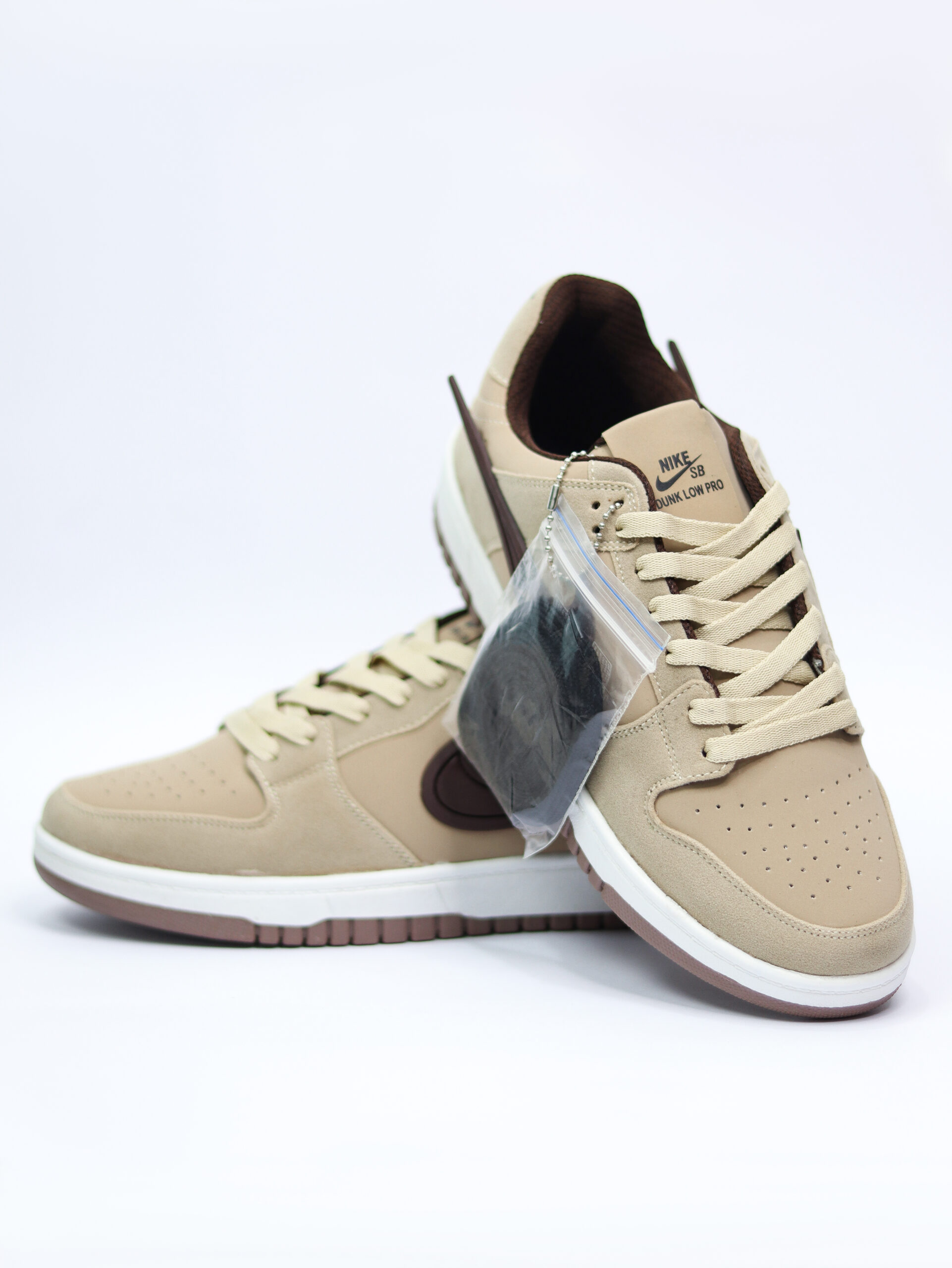 SB Dunk Low X Ambush Beige Brown - Image 9